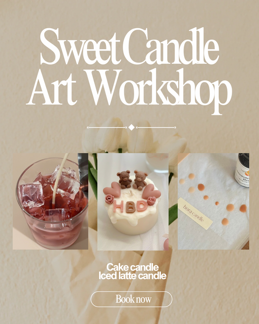 Cake Candle + Iced Latte Candle Workshop