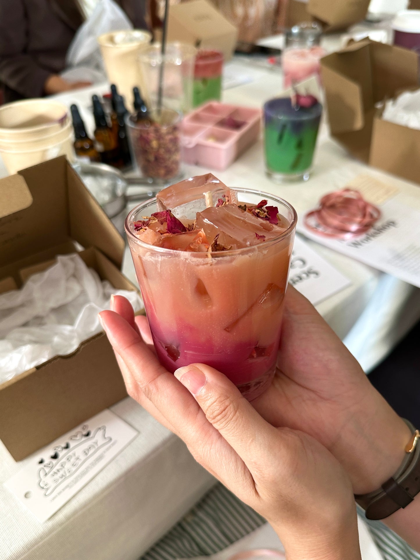 Cake Candle + Iced Latte Candle Workshop