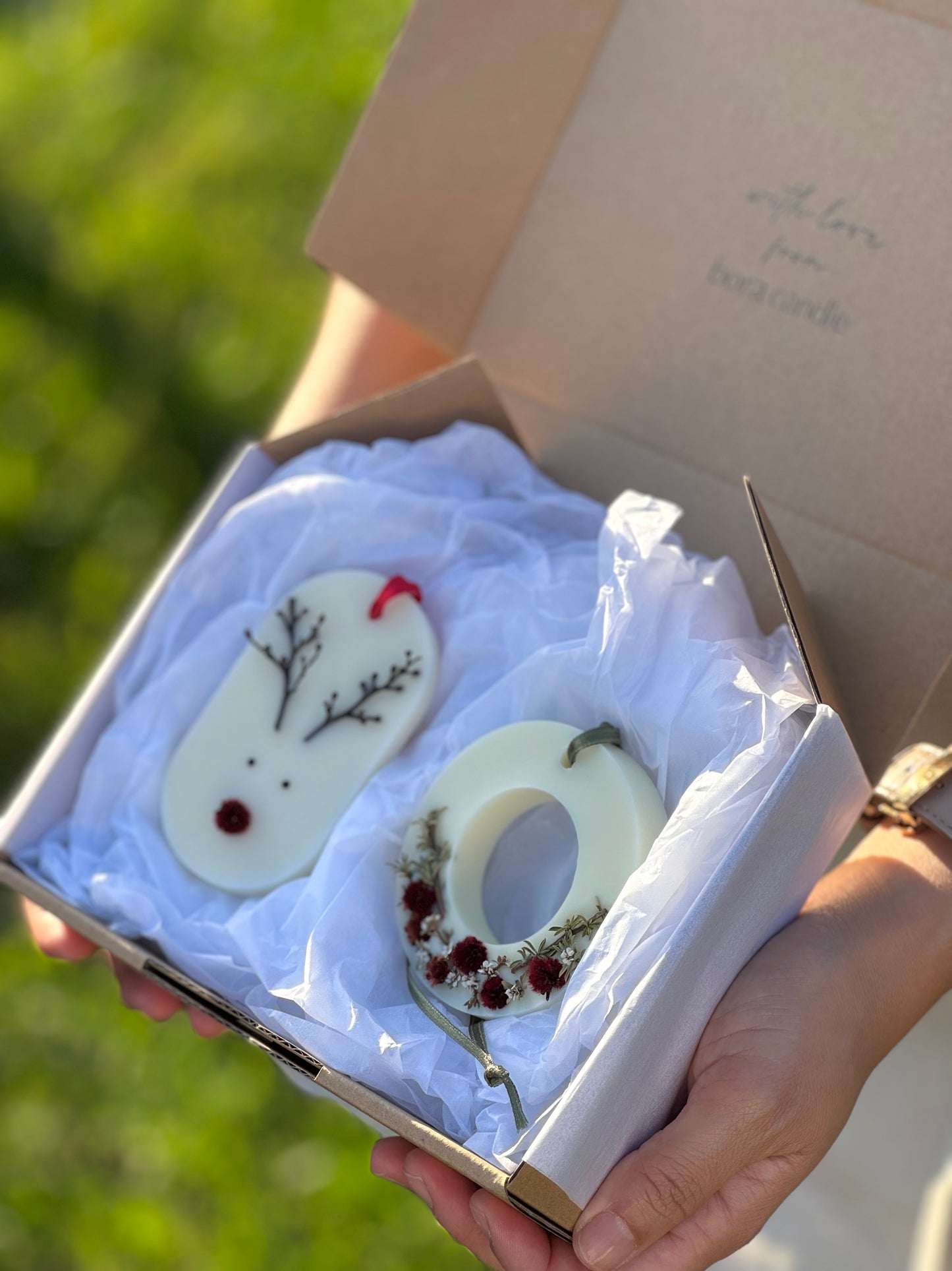 Christmas edition - Wax tablet diffuser Gift set