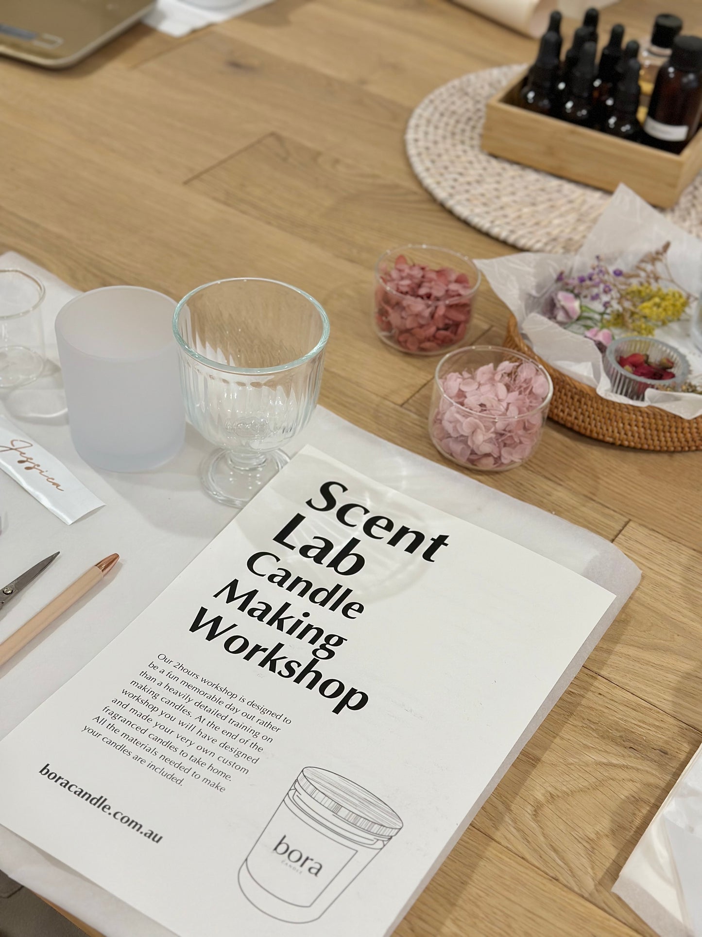 Candle Making Workshop- Booking