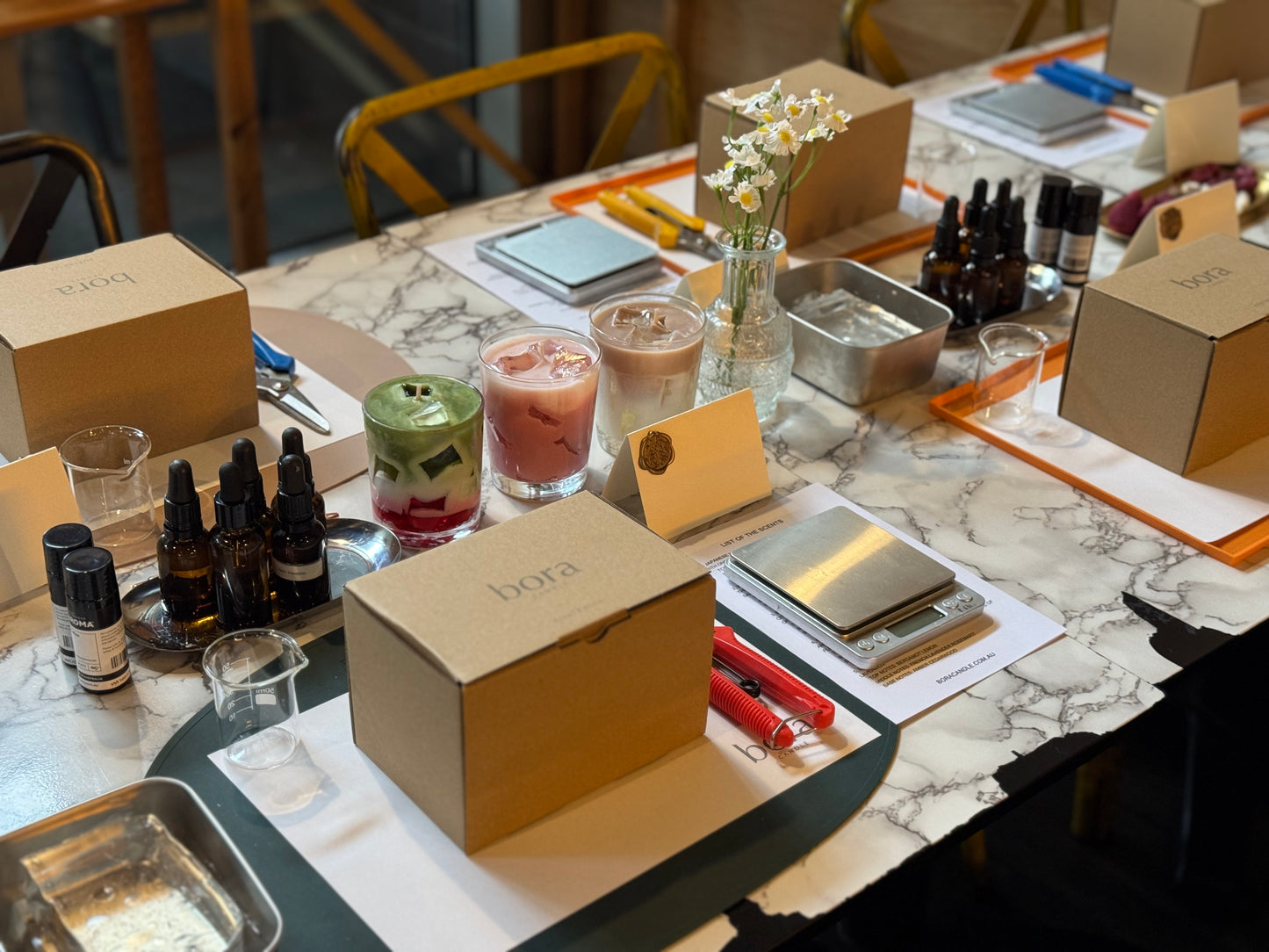 Iced Latte Candle Making Workshop