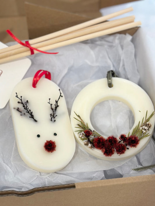 Christmas edition - Wax tablet diffuser Gift set